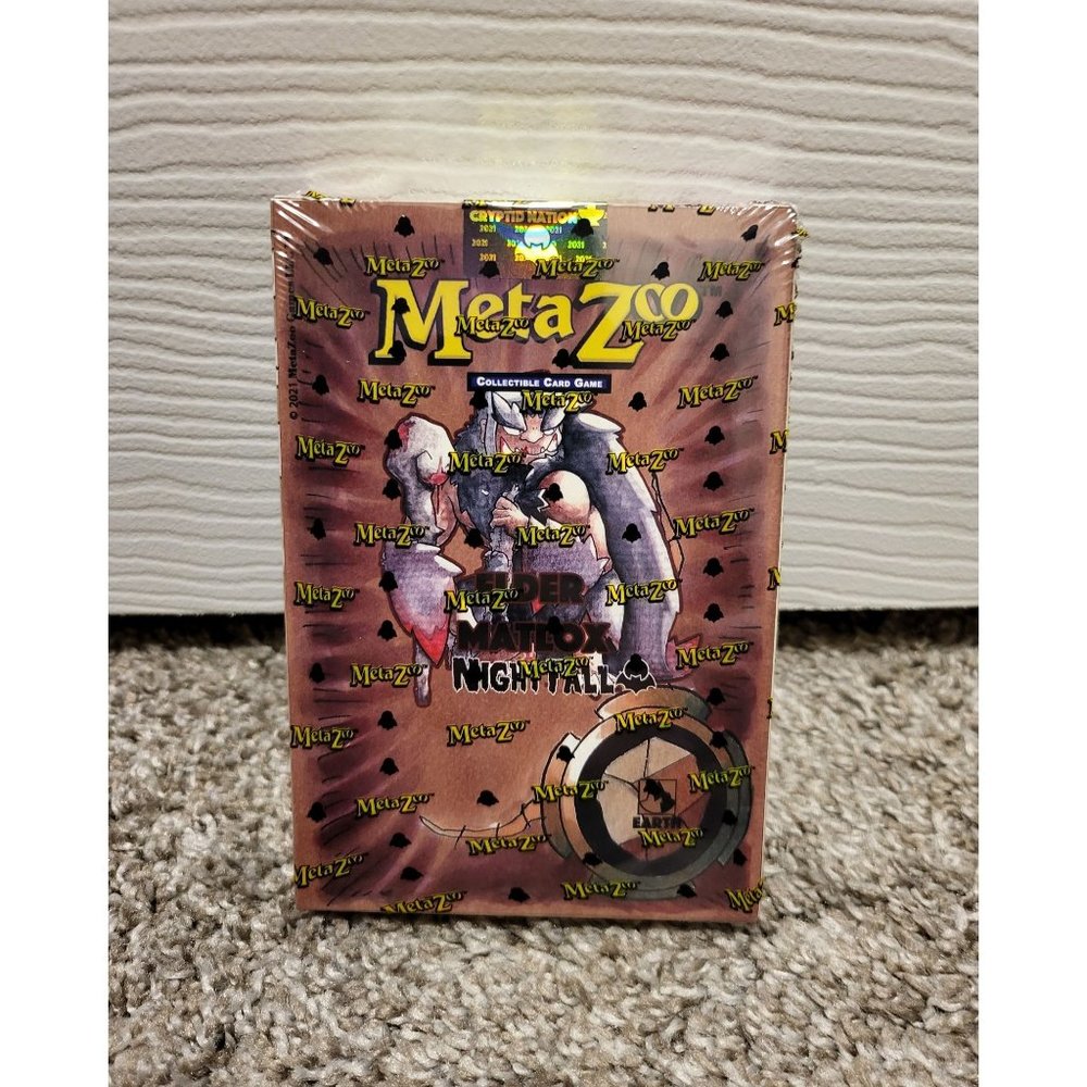 ELDER MATLOX METAZOO NIGHTFALL THEME DECK 1ST EDITION NEW SEALED